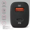 AXAGON PWC-PQ38 38W automobilinis pakrovėjas 2 prievadai USB-A+C