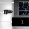 AXAGON PWC-PQ38 38W automobilinis pakrovėjas 2 prievadai USB-A+C