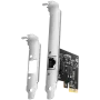 Axagon Gigabit Ethernet PCI-Express tinklo plokštė su nauja Realtek RTL8111L mikroschemų rinkinio versija.