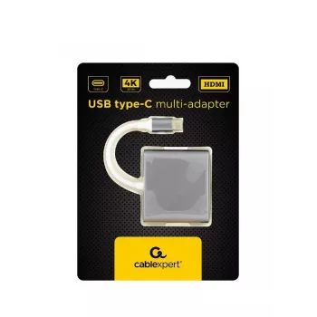 Gembird A-CM-HDMIF-02-SG USB grafikos adapteris 3840 x 2160 pikselių Pilka