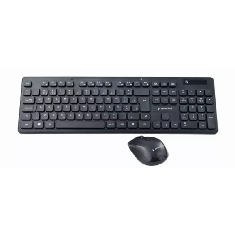 Gembird KBS-WCH-03 belaidis klaviatūros ir pelės rinkinys, juodas