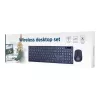 Gembird KBS-WCH-03 belaidis klaviatūros ir pelės rinkinys, juodas
