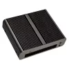 Akasa Euler S ventiliatoriaus neturintis plonas Mini-ITX korpusas, OEM – juodas