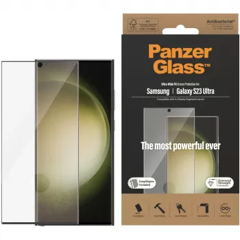 PanzerGlass Ultra-Wide Fit Sam S23 Ultra S918 ekrano apsauga 7317 su aplikatoriumi