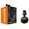 Cougar Bunker RGB pelės laido tvarkyklė (juoda)