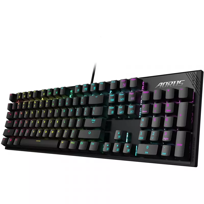 Gigabyte AORUS K1 - klaviatūra - apšvietimas