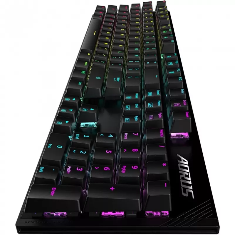 Gigabyte AORUS K1 - klaviatūra - apšvietimas