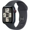 APPLE Watch SE GPS + Cellular 40mm Midnight Aliuminio korpusas su Midnight sportine juostele - S/M