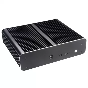 Akasa Euler TX Plus Intel LGA1700 aliuminis ventiliatoriaus neturintis Thin mini-ITX korpusas - Korpusas