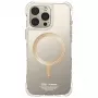 SK-2024IPP69-SDOPRM-GLD | Nugarėlės dangtelis | Apple | iPhone 16 Pro Max | Plastikas | Skaidrus/Šampano