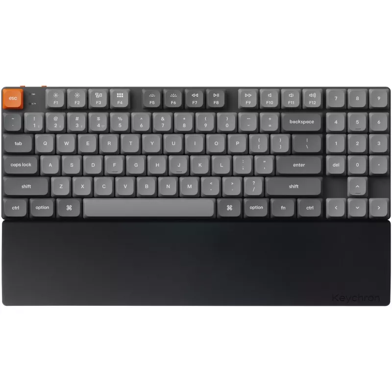 Silikoninis delnų paminkštinimas K1 SE/K1 Pro/K13 Pro, riešo atrama juoda