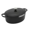 „Le Creuset Signature“ ovalus skrudintuvas 35 cm, juodas (21178350000430)