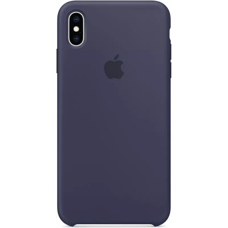 Apple silikoninis dėklas iPhone XS Max, tamsiai mėlynas (190198763266)