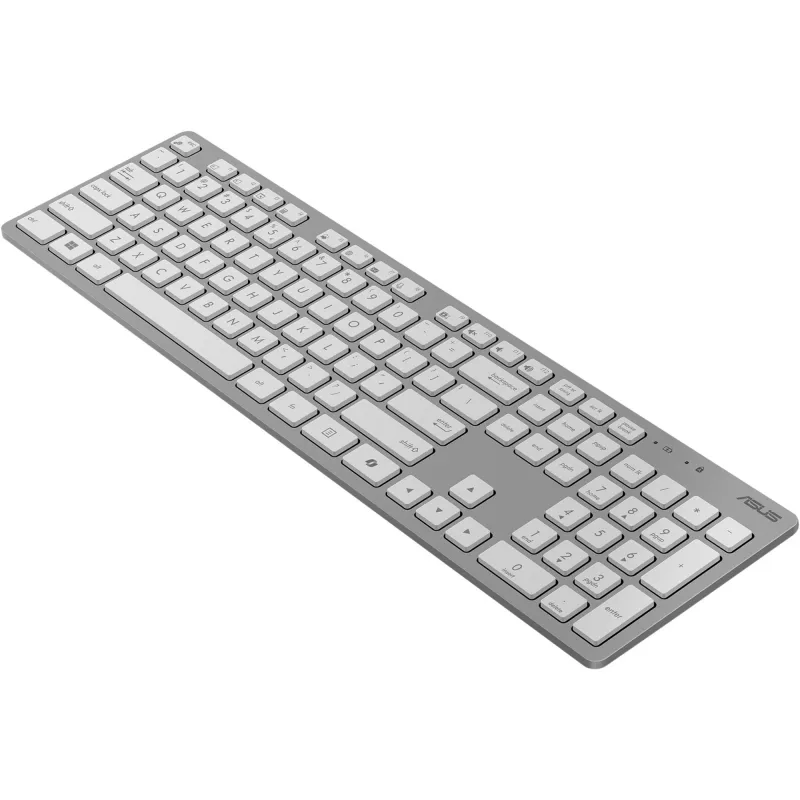 ASUS W5000 belaidžių klaviatūros ir pelės rinkinys, baltas