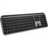 Logitech Master Series MX Keys S for Mac - klaviatūra - pilno dydžio - su foniniu apšvietimu - belaidė - Bluetooth LE - AZERTY - prancūziška - Space-Grey (920-011625)