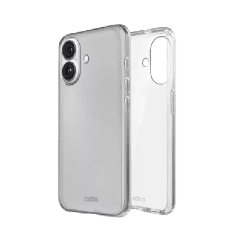 SBS TESKINIP1661T Apsauginis dėklas mobiliesiems telefonams 15,5 cm (6.1) Dangtelis permatomas (TESKINIP1661T)