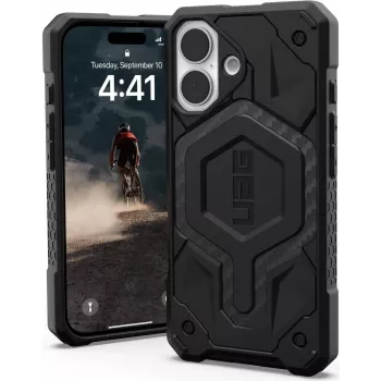 UAG Urban Armor Gear Monarch dėklas | Apple iPhone 16 | anglies pluoštas | 114462114242 (114462114242)
