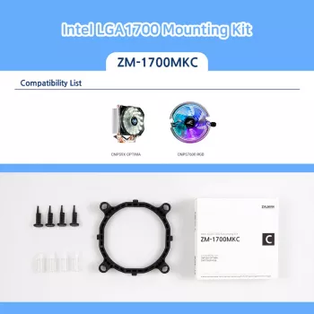 Zalman ZM-1700MKC - procesoriaus aušintuvo atnaujinimo rinkinys - (skirtas: LGA1200, LGA1700)