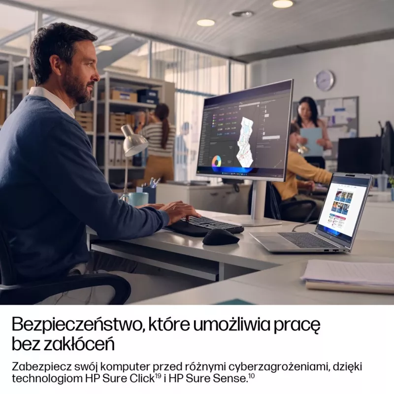 HP EliteBook 6 G1a Next Gen AI PC Copilot+ PC AMD Ryzen AI 5 340 Nešiojamasis kompiuteris 35,6 cm (14) WUXGA 16 GB DDR5-SDRAM 512 GB SSD Wi-Fi 6E (802.11ax) Windows 11 Pro Sidabrinis