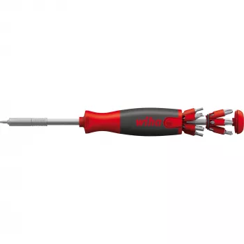 Wiha SB 3803-04021 LiftUp 26one® EU elektronikai ir tiksliajai mechanikai, dirbtuvėms, VDE antgalių atsuktuvas 1/4 (6,3 mm) (43895)