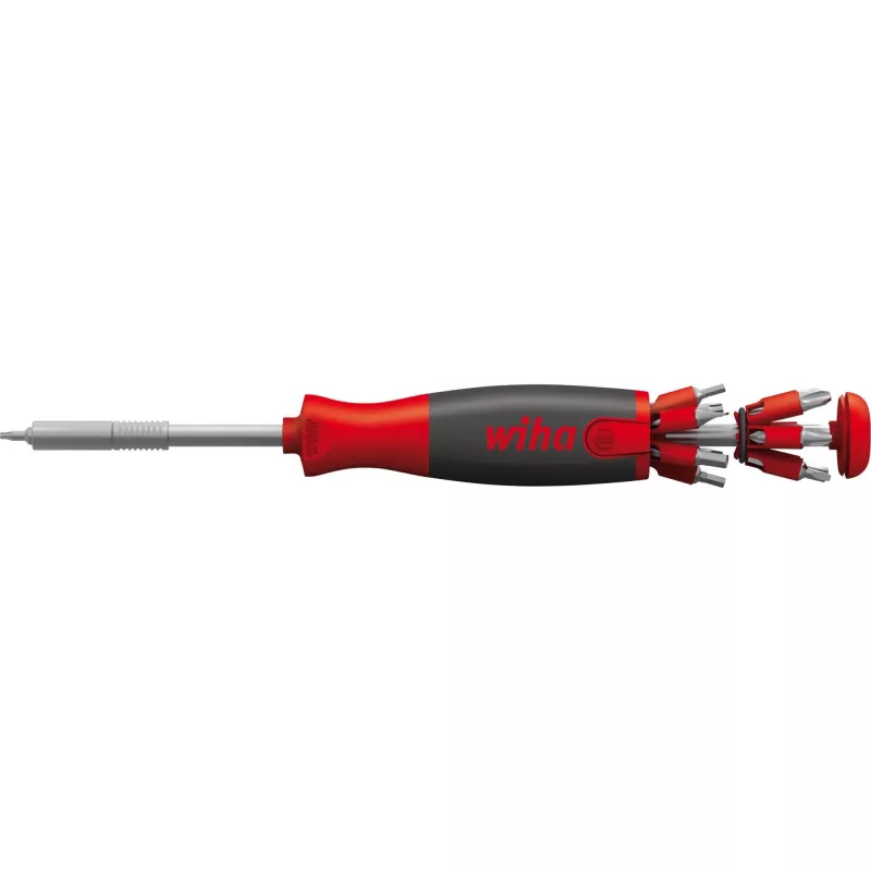 Wiha SB 3803-04021 LiftUp 26one® EU elektronikai ir tiksliajai mechanikai, dirbtuvėms, VDE antgalių atsuktuvas 1/4 (6,3 mm) (43895)