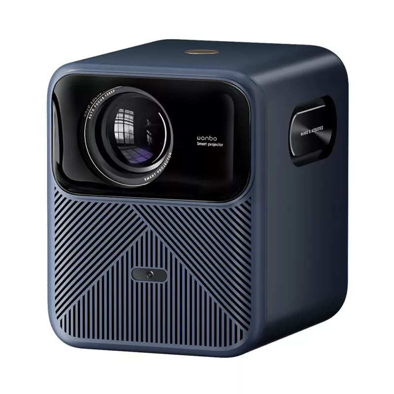 Xiaomi Wanbo 2025 Mozart 1 Pro New Projector Blue, 1200ANSI, 1080P, Google TV, WPB84