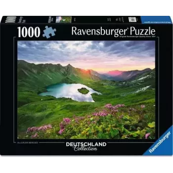 Dėlionė Germany Collection - Allgau Mountain Lake (1000 dalių)