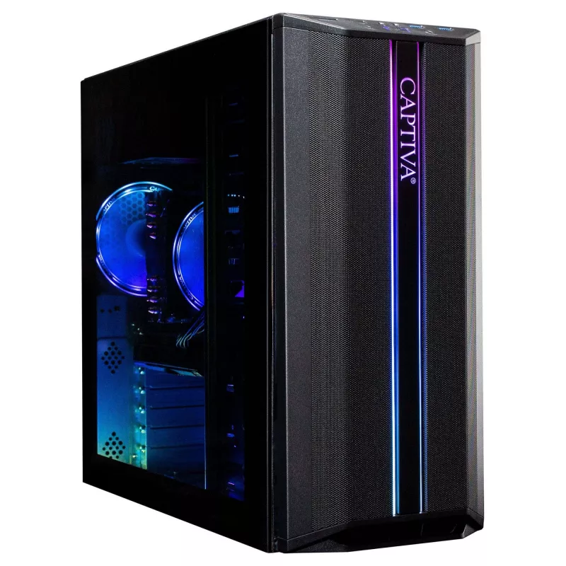 Captiva Advanced Gaming PC R92-707 AMD Ryzen 5 5500, 16GB RAM, 500GB SSD, GeForce RTX 5060 (8GB GDDR7), be OS