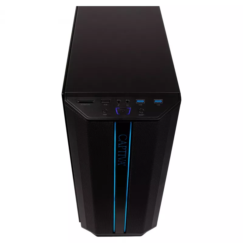 Captiva Advanced Gaming R98-206 Stacionarus kompiuteris AMD Ryzen 7 5700X, 32GB RAM, 1TB M.2 SSD, Nvidia GeForce RTX 5060, Wi-Fi 6, Windows 11 (98206)