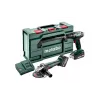Metabo SET 2.4.3 18 V 1600 RPM juoda, žalia, raudona