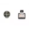 DeLOCK 60077 kabelio adapteris M12 RJ-45 juoda - turkio spalvos (60077)