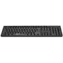 GCQ CleanType Easy Basic - klaviatūra - plastikinė, skirta medicinos aplinkai - plaunama - USB - QWERTY - JAV - juoda