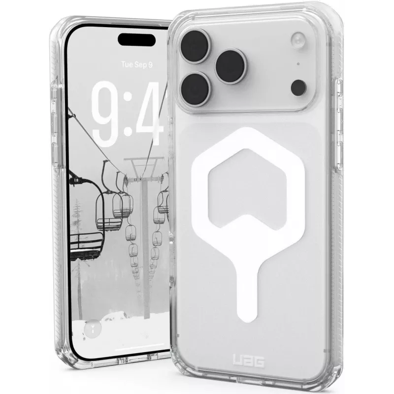 UAG Urban Armor Gear Plyo MagSafe dėklas | Apple iPhone 17 Pro Max | ledinis (permatomas)/Baltas | 114530114341 (114530114341)