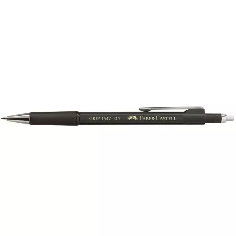 FABER-CASTELL Mechaninis pieštukas Grip 1347 0,7 mm juodas