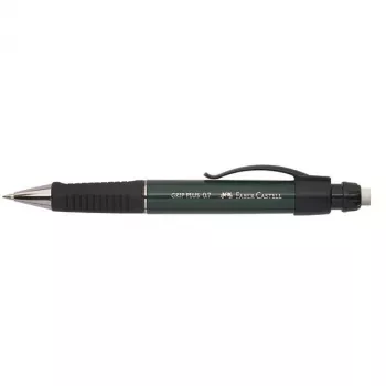 FABER-CASTELL Mechaninis pieštukas Grip Plus 0,7 mm metal. žalias