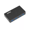 UNITEK Y-HB03001 sąsajos šakotuvas USB 3.2 Gen 1 (3.1 Gen 1) Type-B 5000 Mbit/s Juoda