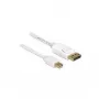 C2G Cat6 Booted Unshielded (UTP) tinklo komutacinis kabelis - Patch-Cable - RJ-45 (M) to RJ-45 (M) - 30 cm - UTP - CAT 6 - Moulded, Snagless, Stranded - White