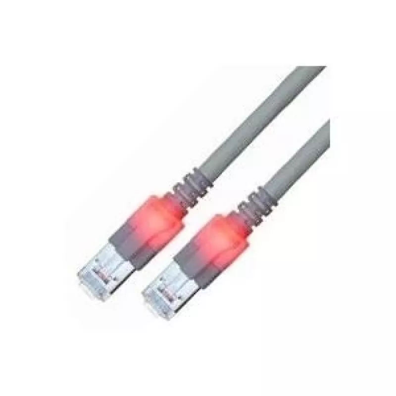 „Sacon 442601.1“ tinklo laidas, pilkas, 1 m, Cat6 S/FTP (S-STP) (442601.1)