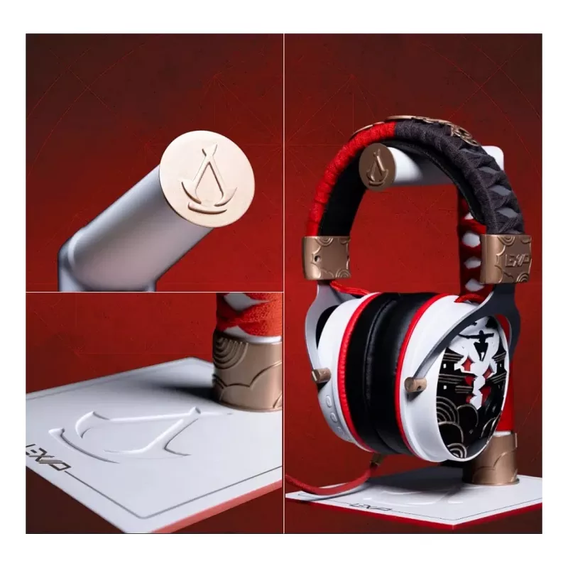 LEXIP X UBISOFT Assassins Creed Shadows MENTOR Box PS5 žaidimų ausinės / stovas
