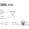 stovyklavimo kėdė Tarifa 44143 (Tamsiai pilka / Mėlyna, trikojis taburetė)