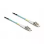 Delock LWL kabelis LC Duplex į LC Duplex daugiamodis OM3 25 m
