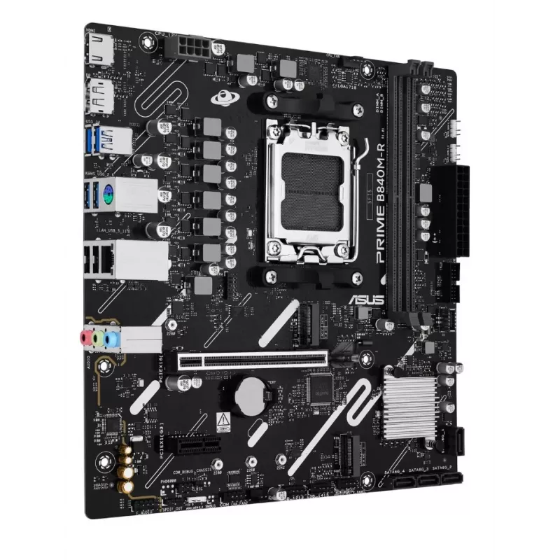 ASUS PRIME B840M-R Micro-ATX-Mainboard Socket AM5 DDR5 iki 128 GB Ryzen 9000 (90MB1PT0-M0EAY0)