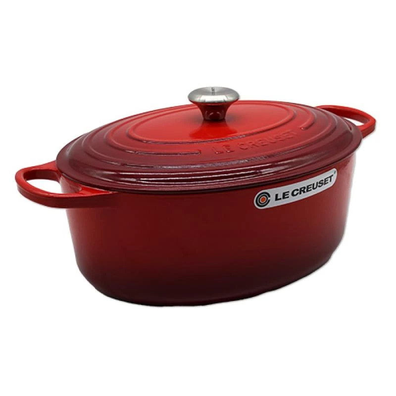 Le Creuset Signature ovalus kepimo indas 35 cm vyšninės raudonos spalvos (21178350602430)