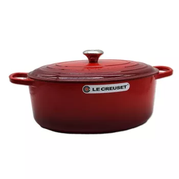 Le Creuset Signature ovalus kepimo indas 35 cm vyšninės raudonos spalvos (21178350602430)
