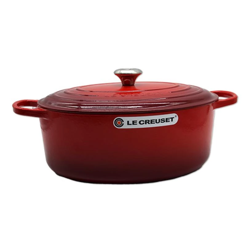 Le Creuset Signature ovalus kepimo indas 35 cm vyšninės raudonos spalvos (21178350602430)