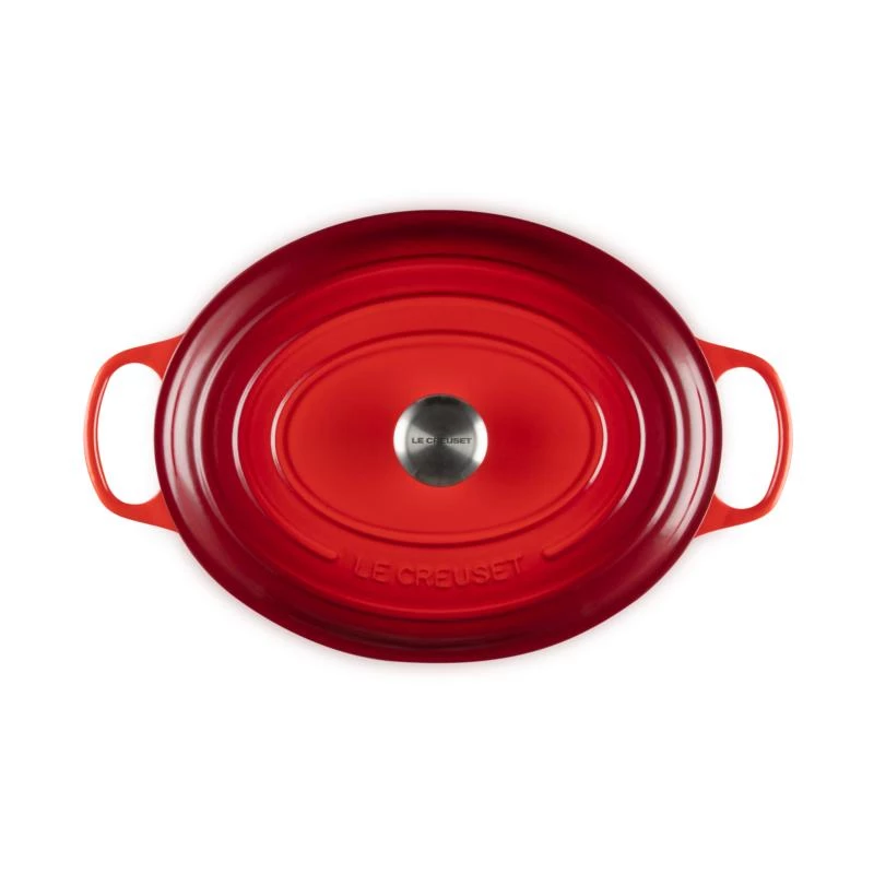 Le Creuset Signature ovalus kepimo indas 35 cm vyšninės raudonos spalvos (21178350602430)