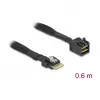 Delock kabelis Mini SAS HD SFF-8643 į plonas SAS SFF-8654 4i 60 cm