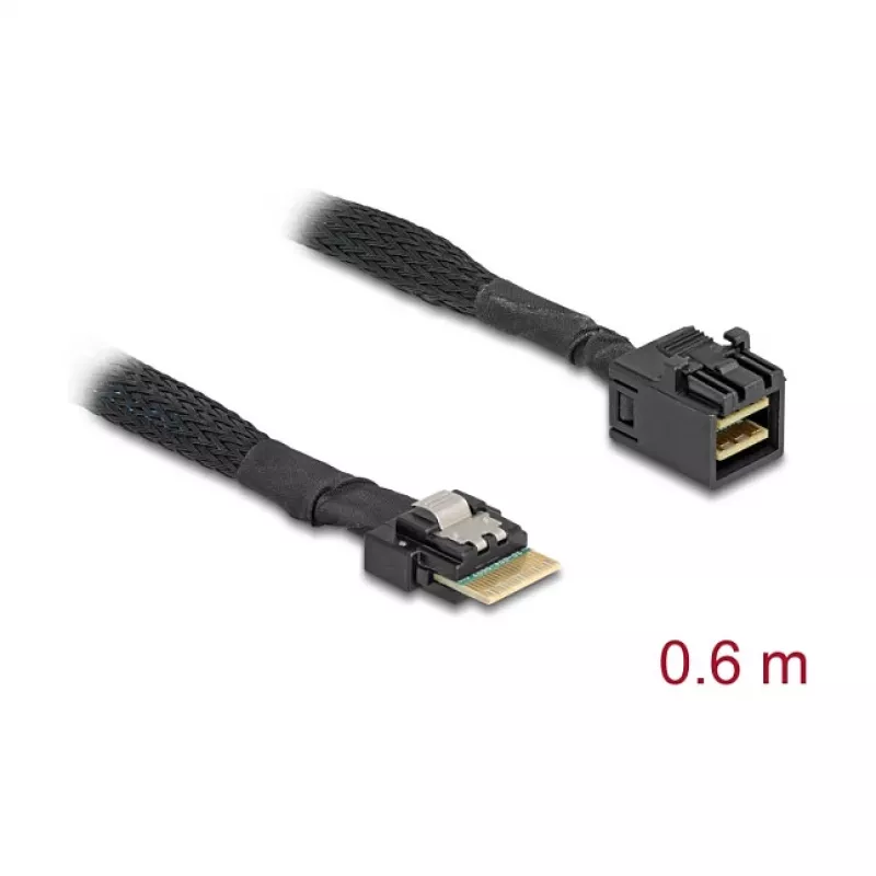 Delock kabelis Mini SAS HD SFF-8643 į plonas SAS SFF-8654 4i 60 cm