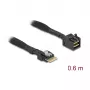 Delock kabelis Mini SAS HD SFF-8643 į plonas SAS SFF-8654 4i 60 cm