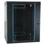 EFB 19 WandEnclosure 15HE, fest, 1-piece, RAL9005, Depth 450 mm